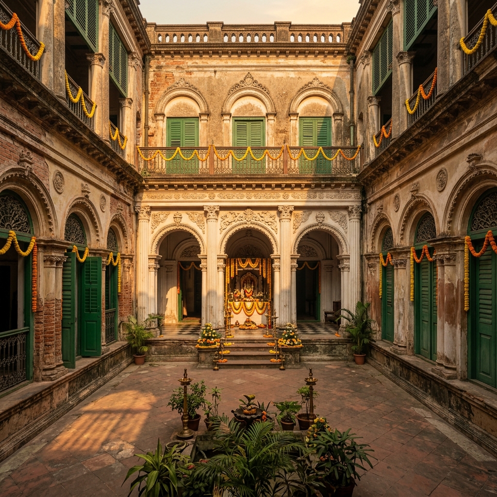 Grand dining hall overview